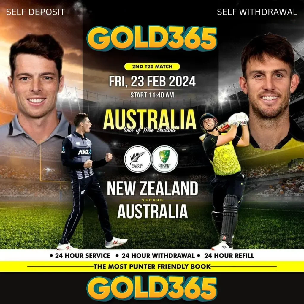 New Zealand vs Australia, 2nd T20I, Match poster